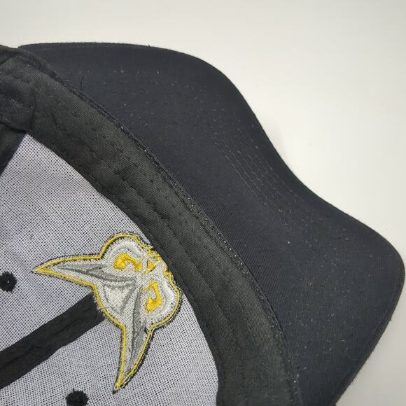 Hoots Strapback Baseball Cap Black One Size Adjustable Associated Premium Corp. - Picture 7 of 9